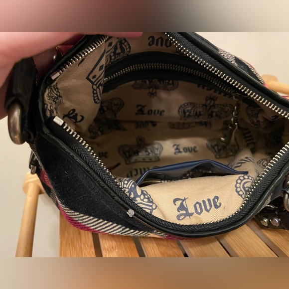 Juicy Couture Plaid Handbag and Wallet Set - Picture 12 of 14